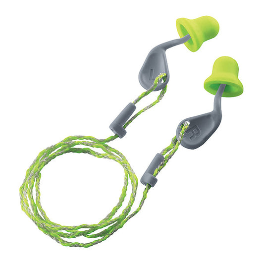 Uvex Xact-Fit Corded Earplugs Pack 50