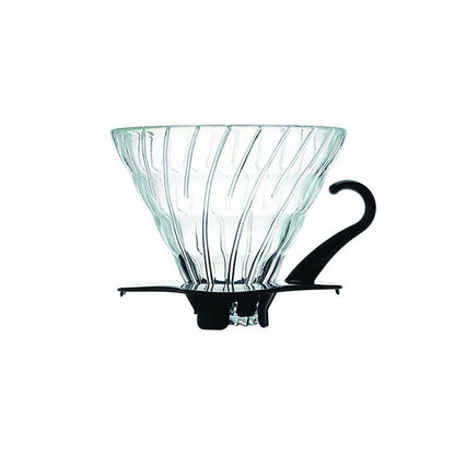 Hario V60 Glass Coffee Dripper Black Size 02 VDG-02B