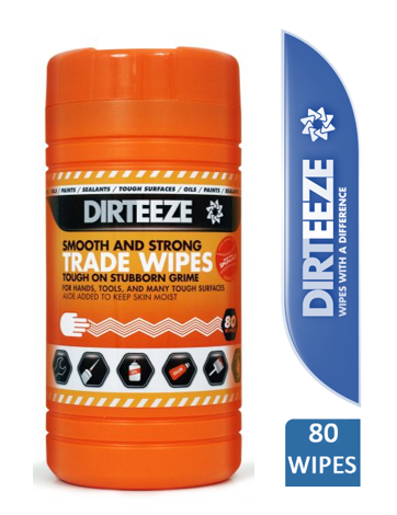 Dirteeze Smooth & Strong Trade Wipes 80's