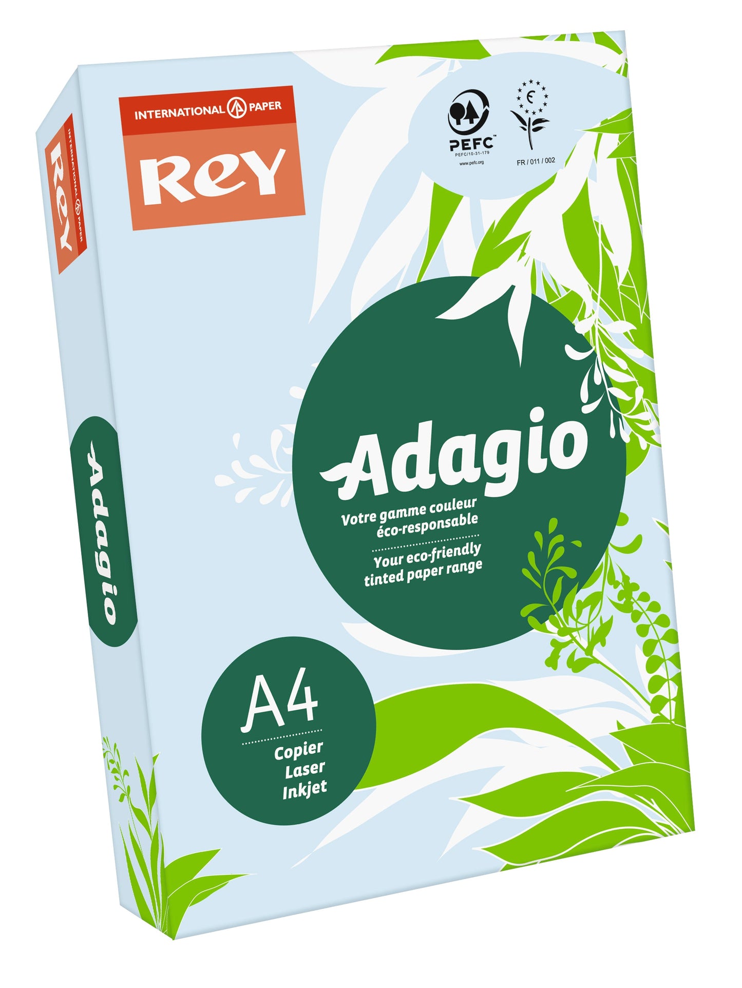 Rey Adagio Card A4 160gsm Blue (Ream 250) RYADA160X403
