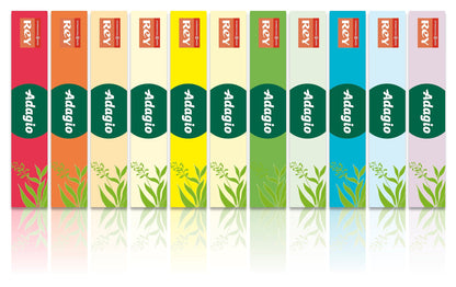 Rey Adagio Paper A4 80gsm Bright Blue (Ream 500) RYADA080X421