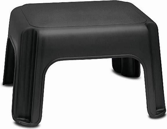 Addis Step Stool 25cm High Black