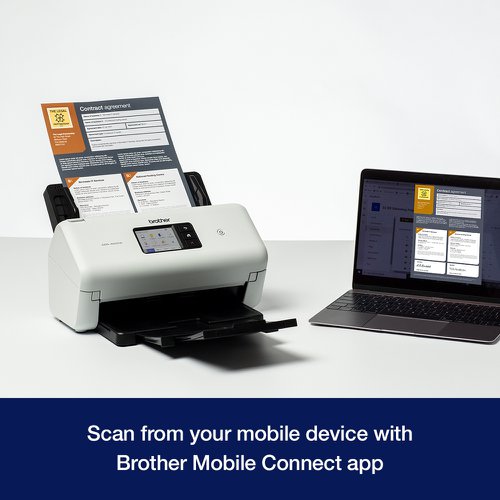 Brother ADS-4500W Touch Screen Desktop Document Scanner ADS4500WZU1
