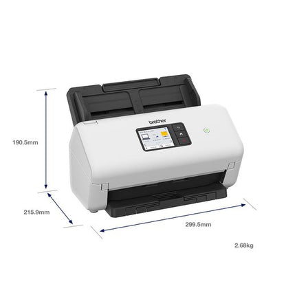 Brother ADS-4500W Touch Screen Desktop Document Scanner ADS4500WZU1