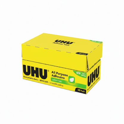 UHU All Purpose Adhesive | Solvent-free | Crystal Clear | 33ml Tube