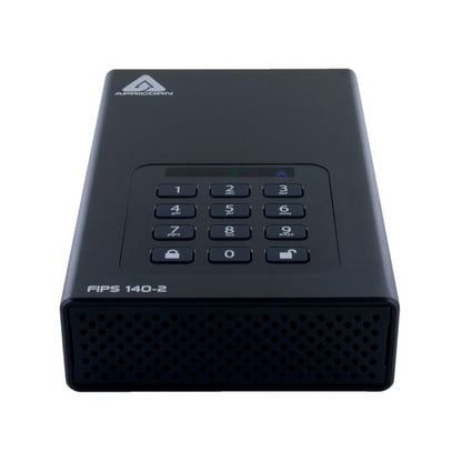 Apricorn Aegis Padlock DT 256-Bit AES-XTS Encryption External Hard Drive 8TB ADT3PL256F8000EM