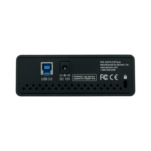 Apricorn Aegis Padlock DT 256-Bit AES-XTS Encryption External Hard Drive 8TB ADT3PL256F8000EM