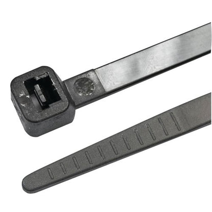 5 Star Cable Ties 200x2.5mm Black Pack of 100 GT-200MCBLACK