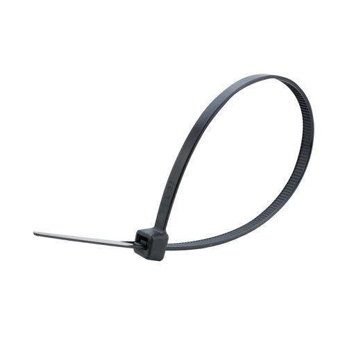 5 Star Cable Ties 200x4.8mm Black Pack of 100 GT-200STCBLACK