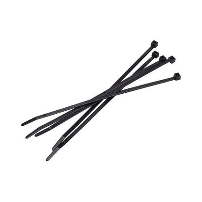 5 Star Cable Ties 300x4.8mm Black Pack of 100 GT-300STCBLACK