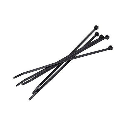 5 Star Cable Ties 370x4.8mm Black Pack of 100 GT-370STCBLACK