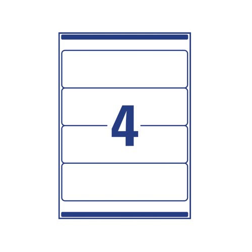 Avery Lever Arch Spine Label 200x60mm (Pack of 80) L7171A-20