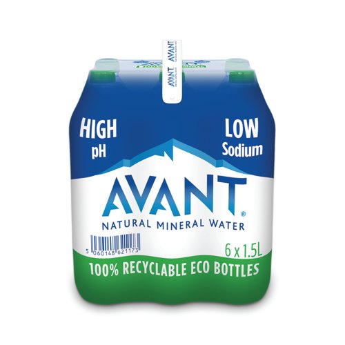 Avant Natural Mineral Water 1.5L (Pack of 6) AVA009