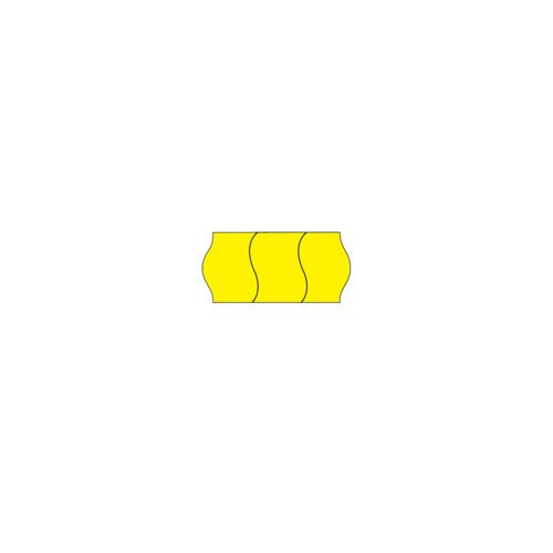 Avery Dennison Single-Line Price Marking Label Yellow 12x26mm (Pack of 15000) YR1226