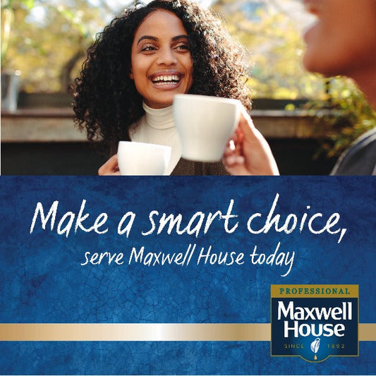 Maxwell House Cappuccino Instant Coffee 1kg Tin