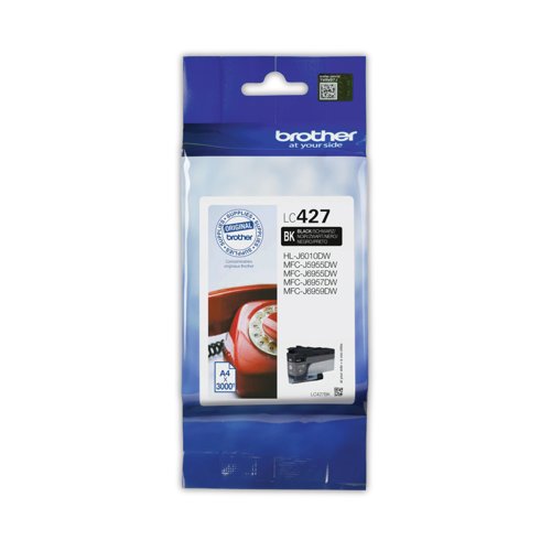 Brother LC427BK Inkjet Cartridge Black LC427BK
