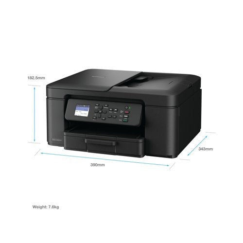 Brother DCP-J1360DW 3-in-1 Wireless Colour Inkjet Printer DCPJ1360DWZU1