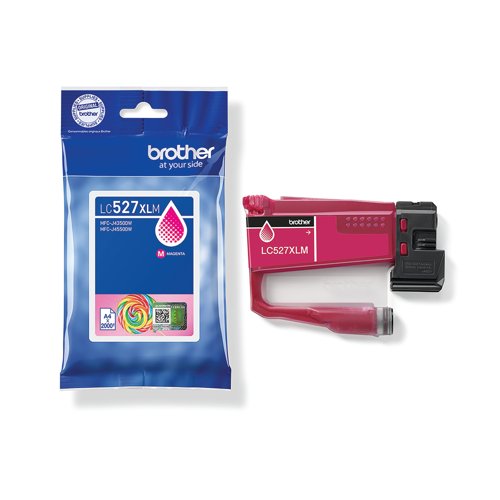 Brother LC527XL Ink Cartridge High Yield Magenta LC527XLM