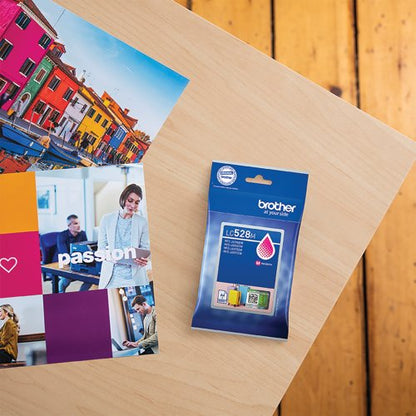 Brother Lc528 Xhy Magenta Ink Cartridge