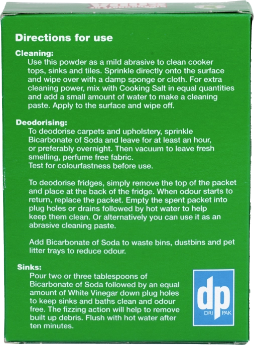 Dri-Pak Clean & Natural Granulated Bicarbonate of Soda 500g