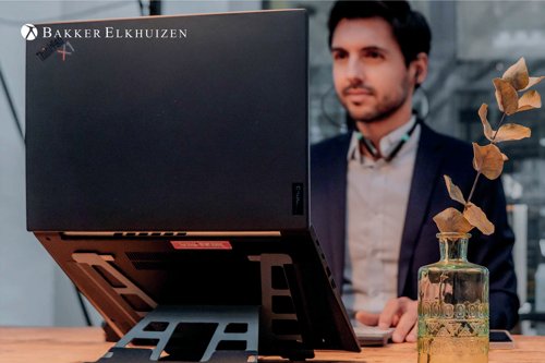 BakkerElkhuizen UltraStand Universal Notebook Stand Dark Grey BNEUSUDG