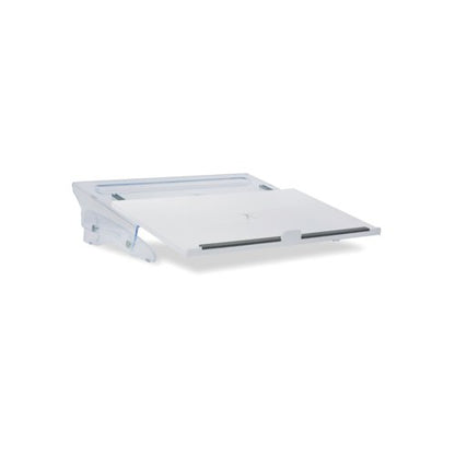 BakkerElkhuizen FlexDesk 630 2-in-1 Stand and Document Holder Transparent BNEFDESK630N