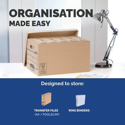 Bankers Box Earth Series Storage Box Large (Pack of 10) 4470701