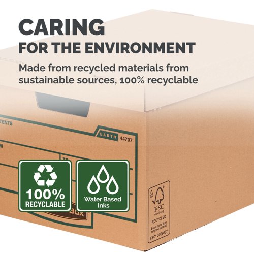 Bankers Box Earth Series Storage Box Large (Pack of 10) 4470701