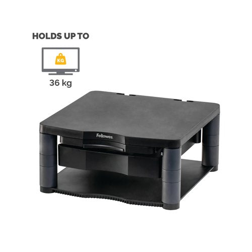 Fellowes Premium Monitor Stand Plus Graphite 9169501