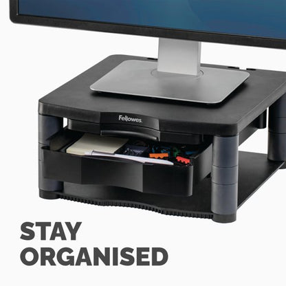 Fellowes Premium Monitor Stand Plus Graphite 9169501