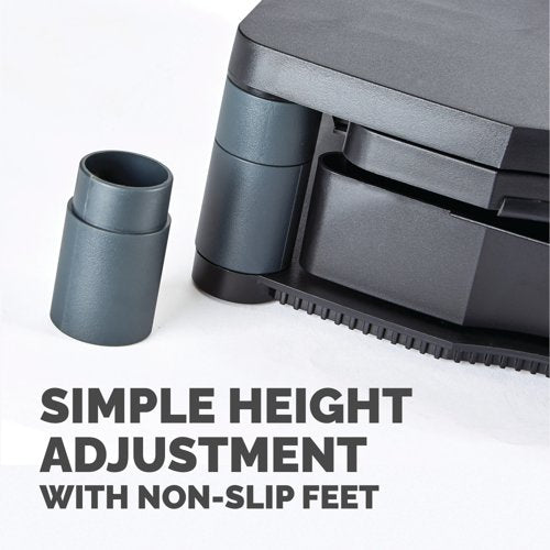 Fellowes Premium Monitor Stand Plus Graphite 9169501