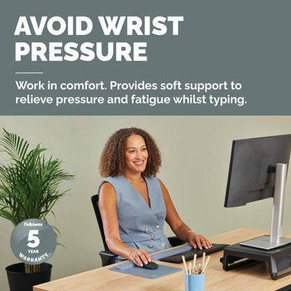 Fellowes Breyta Keyboard Wrist Rest Marine 100142577