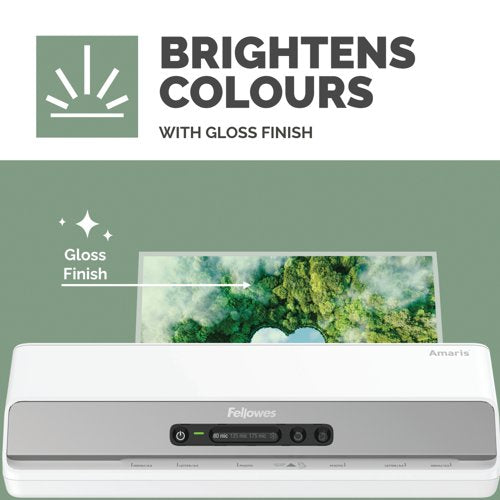 Fellowes Recycled Laminating Pouches 80 Micron A5 Gloss (Pack of 100) 100143440