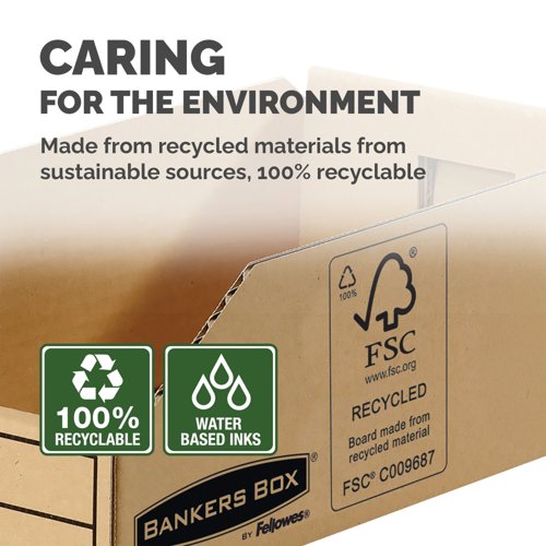 Bankers Box Earth Series Parts Bin 147mm (Pack of 50) 7354