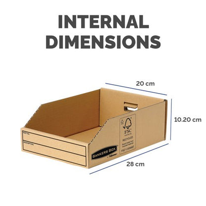 Bankers Box Earth Series Parts Bin 200mm (Pack of 50) 7355