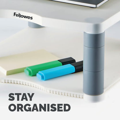 Fellowes Premium Monitor Stand Platinum 9171701