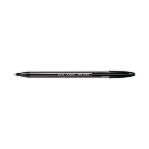 Bic Cristal Ballpoint Pens Ultra Fine 0.7mm Black (20 Pack) 992603