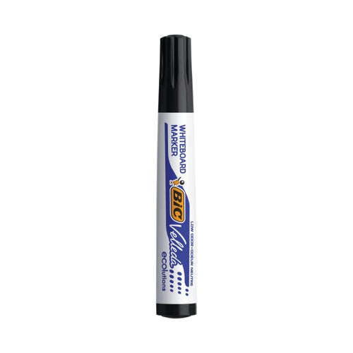 Bic Velleda 1751 Drywipe Marker Black (Pack of 12) 904946