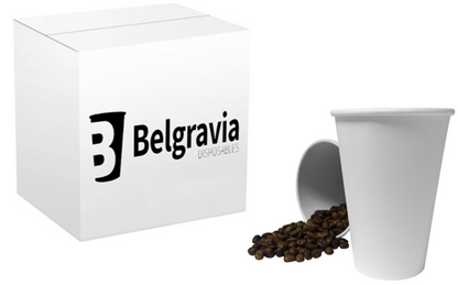 Belgravia 12oz White Paper Cups