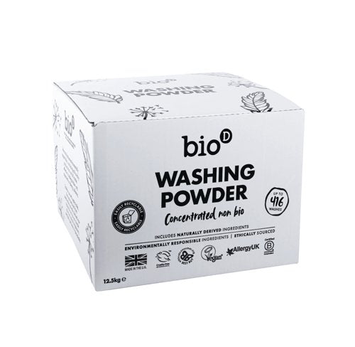 Biod Non-Bio Washing Powder Fragrance Free 12.5kg BWP12a