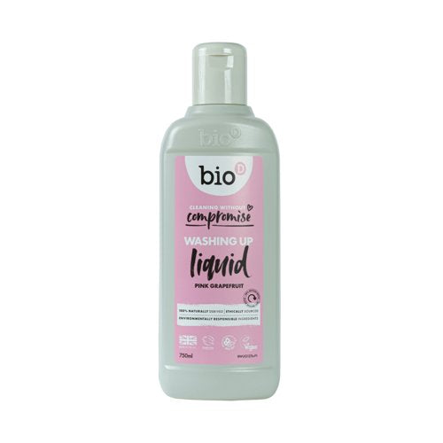 Biod Washing Up Liquid Pink Grapefruit 750ml Pack of 12 BWUG127a