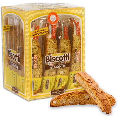 Pan Ducale Italian Almond Biscotti - 24 x 36g