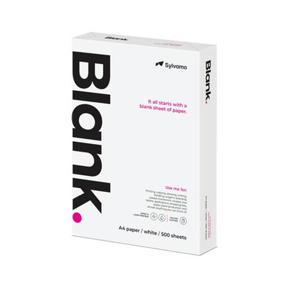 Blank A4 White Copier Paper (Pack of 2500) BLANK070X701