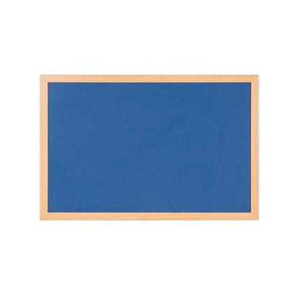 Bi-Office Earth Felt Notice Board 900X600mm Blue RFB0743233