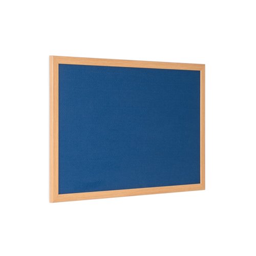 Bi-Office Earth Felt Notice Board 900X600mm Blue RFB0743233