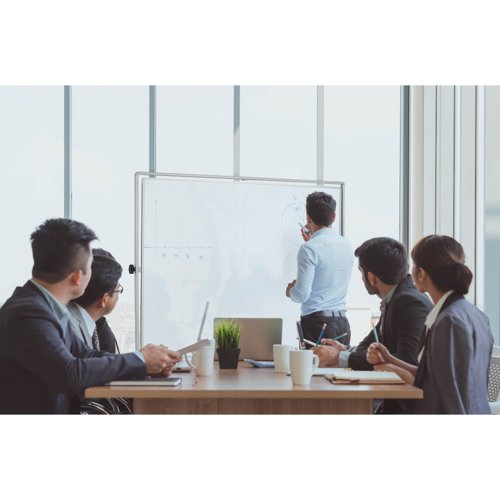 Bi-Office Revolver + Magnetic Board 1200x900mm QR3203
