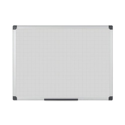 Bi-Office Maya Magnetic Whiteboard Gridded 900x600mm MA0347170