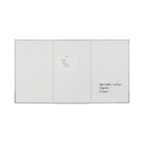 Bi-Office Outsize Magnetic Whiteboard Aluminium Frame 1800x1000mm MA2297510014