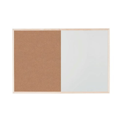Bi-Office Cork And Drywipe Combination Board 600x400mm Mx03001010