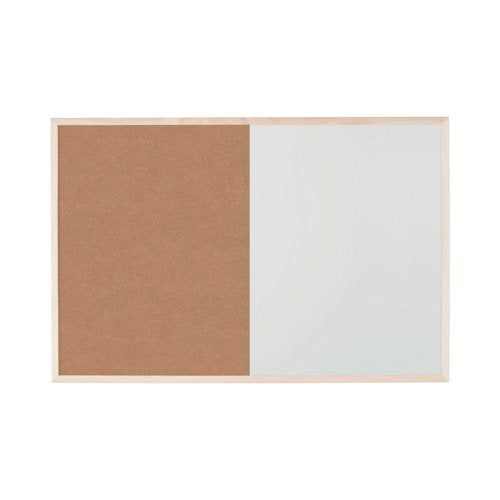 Bi-Office Cork And Drywipe Combination Board 600x400mm Mx03001010